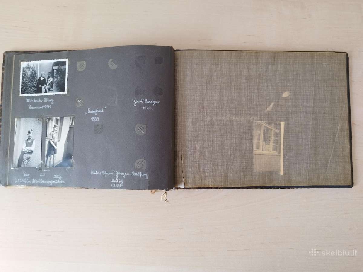 Antikvarinis vokiškas fotoalbumas (apie 1929–40m.) - nuotraukos Nr. 8