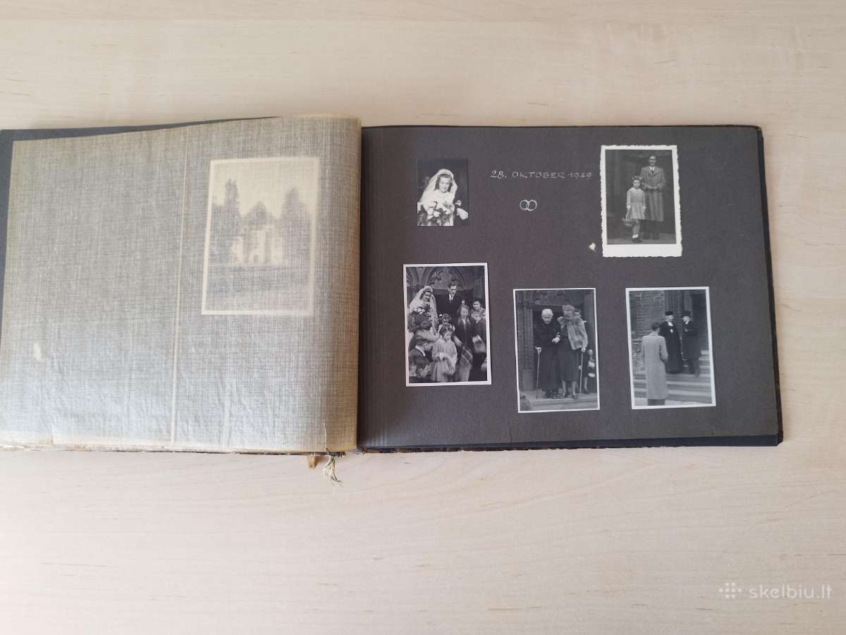 Antikvarinis vokiškas fotoalbumas (apie 1929–40m.) - nuotraukos Nr. 11