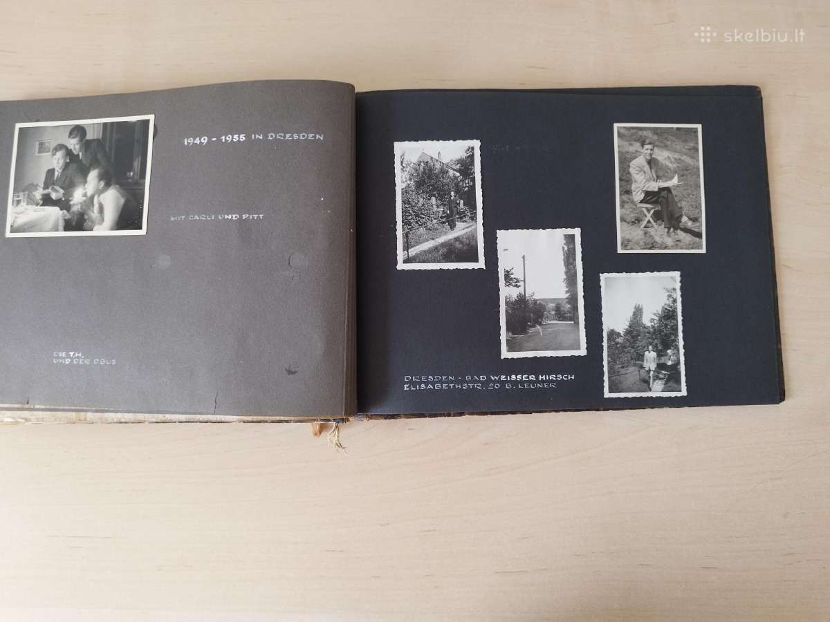 Antikvarinis vokiškas fotoalbumas (apie 1929–40m.) - nuotraukos Nr. 12