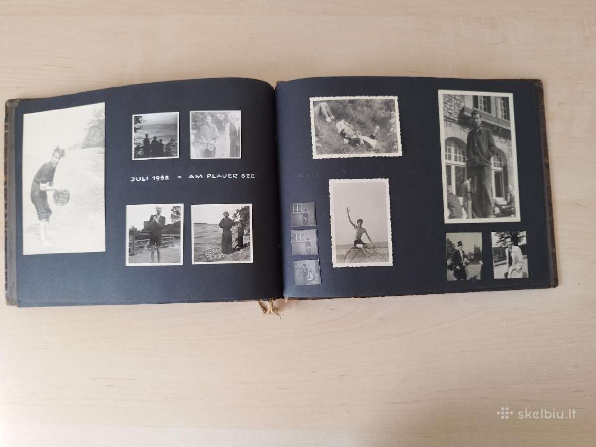 Antikvarinis vokiškas fotoalbumas (apie 1929–40m.) - nuotraukos Nr. 14