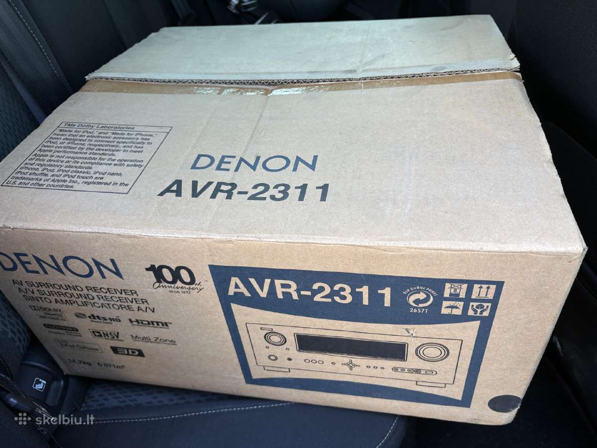 Denon Avr-2311 AV Resiveris - nuotraukos Nr. 9