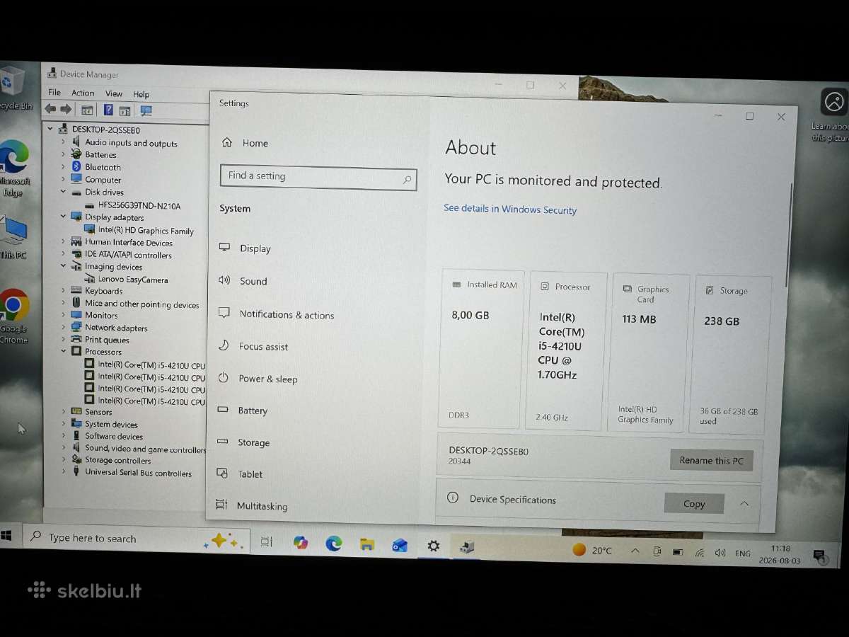 Lenovo Yoga 13 2 lieciamas - nuotraukos Nr. 5