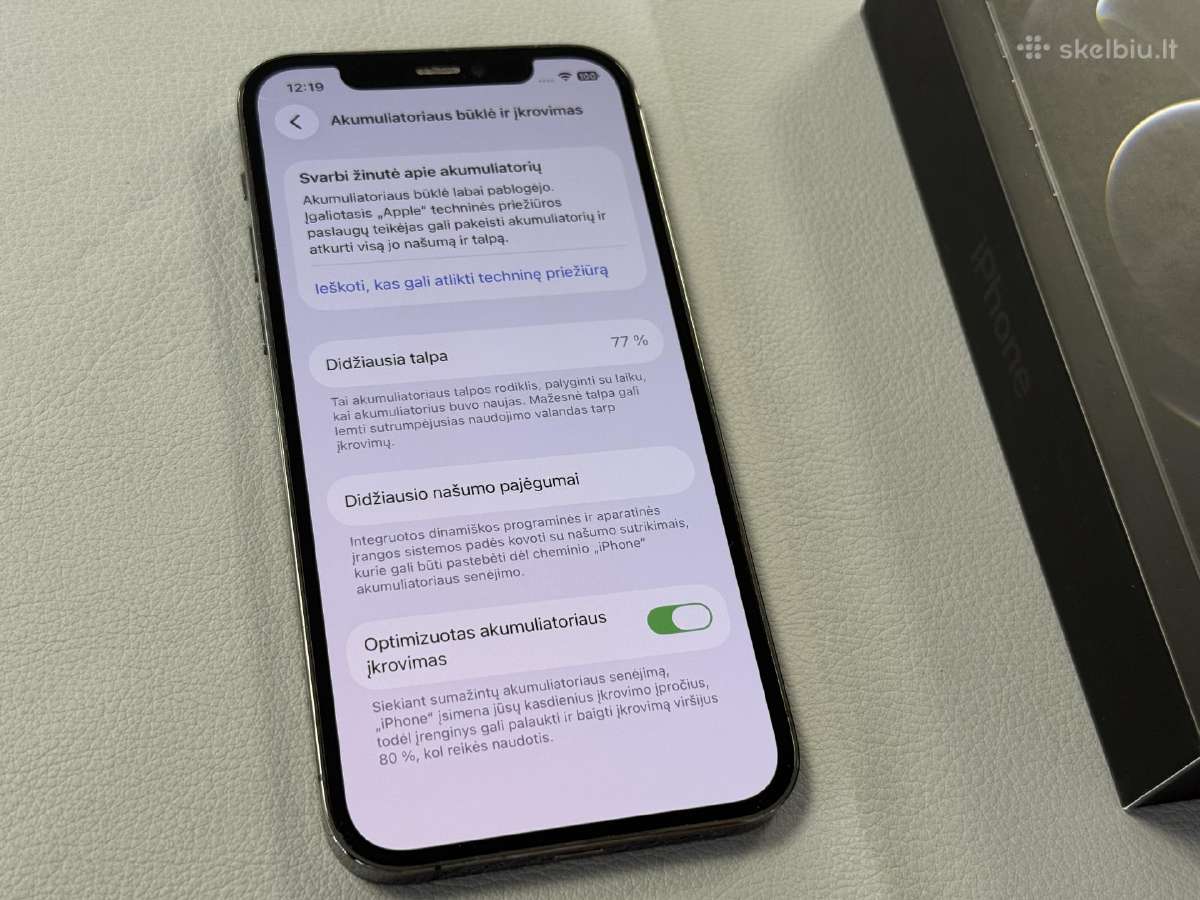 iPhone 12 Pro 128gb geros būklės - nuotraukos Nr. 3