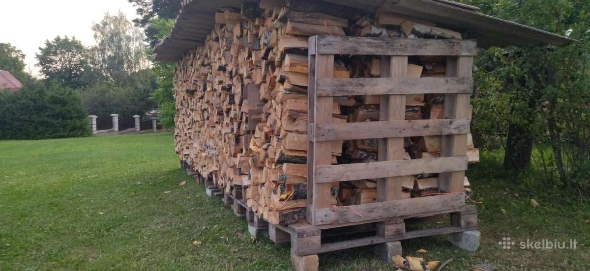Sausos beržinės malkos Vilniuje – skaldytos malkos - nuotraukos Nr. 10