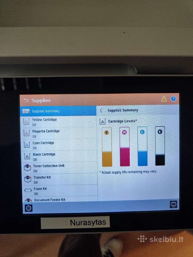 Hp laserhet 700 color mfp m775 - nuotraukos Nr. 2