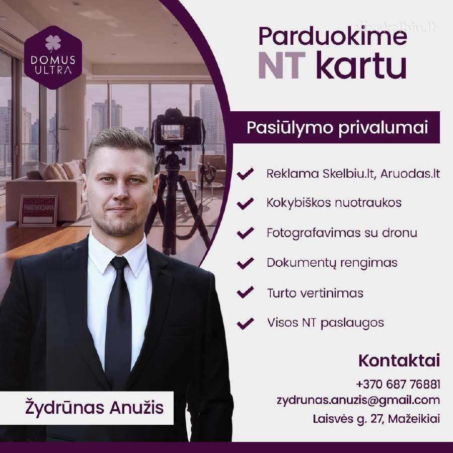 Parduodamas namas - sodyba Purpliuose - nuotraukos Nr. 12