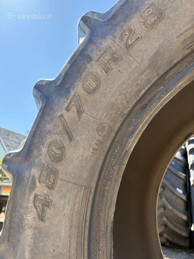 480/70r28 Goodyear padanga - nuotraukos Nr. 5