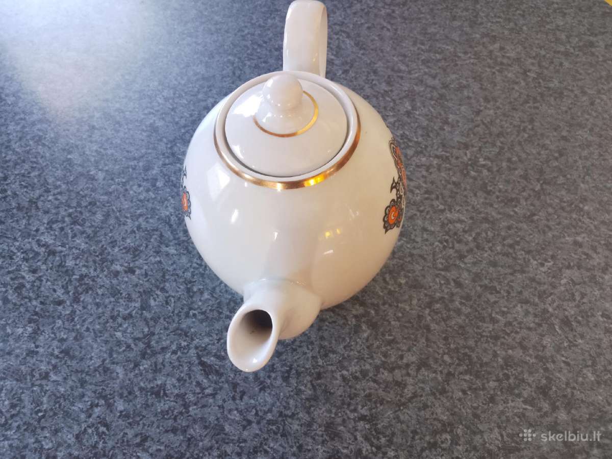 Autentiškas Rygos porceliano arbatinukas - nuotraukos Nr. 2