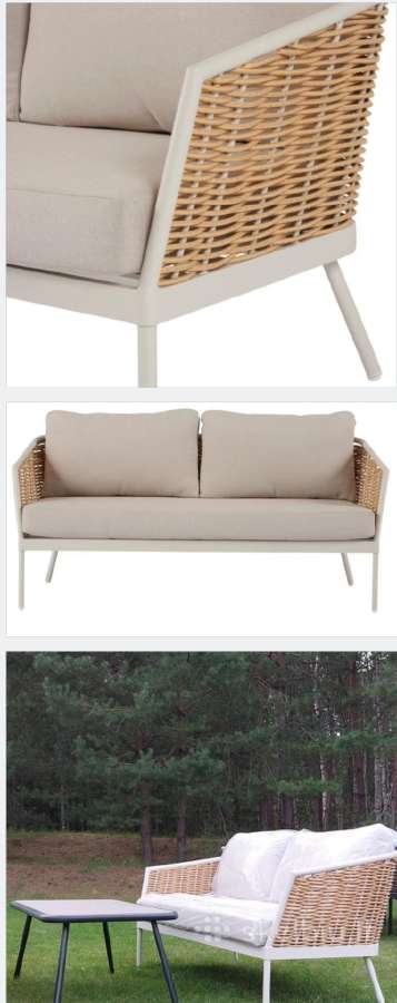 Lauko sofa. Lauko dvisėdis. Du modeliai - nuotraukos Nr. 2