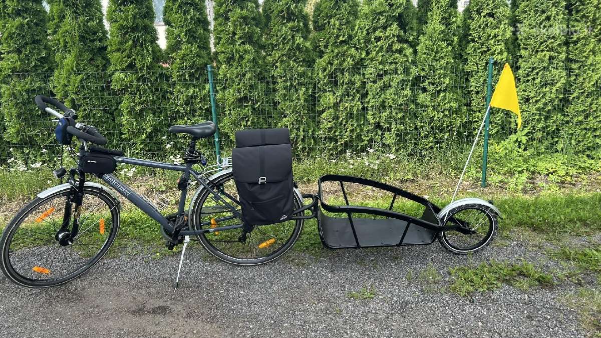 Topeak - priekaba prie dviračio - nuotraukos Nr. 2