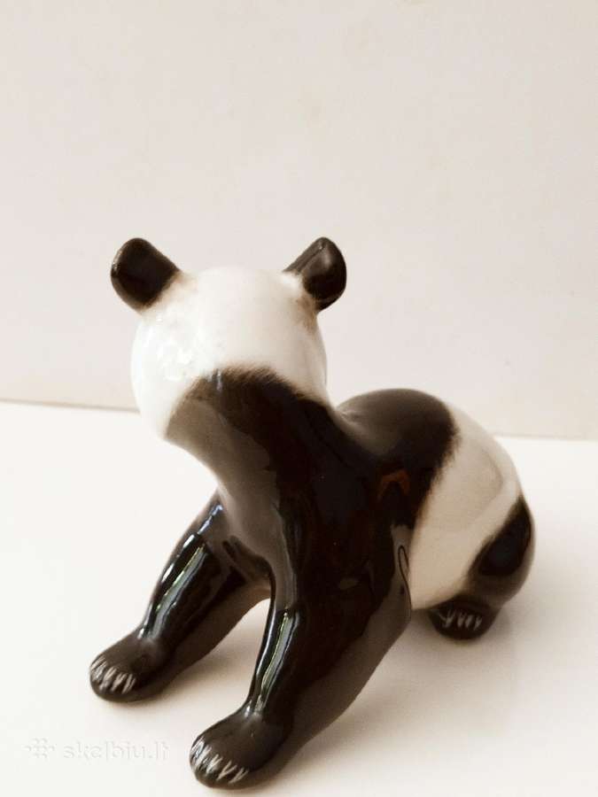 Lfz porcelianinė statulėlė panda - nuotraukos Nr. 3