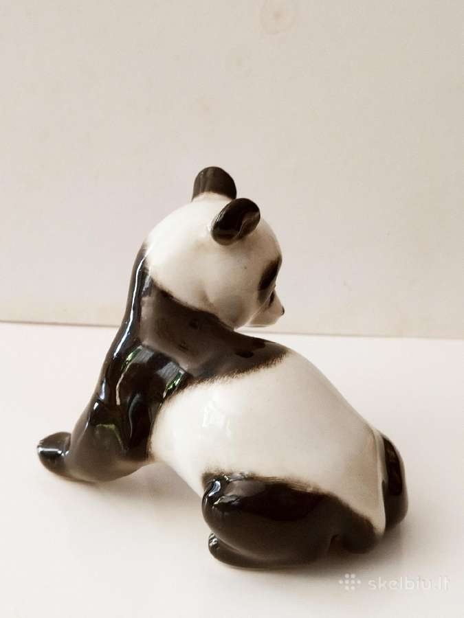 Lfz porcelianinė statulėlė panda - nuotraukos Nr. 4