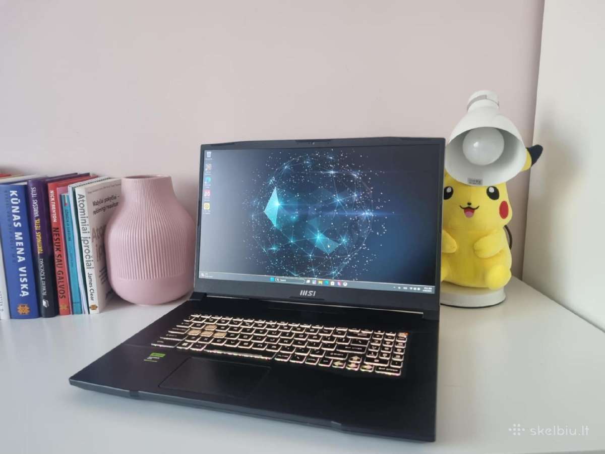 Msi Pulse 17 B13 - nuotraukos Nr. 2
