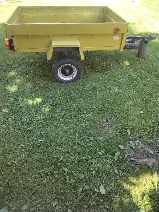 Traktoriukui ar motoblokui priekaba - nuotraukos Nr. 3