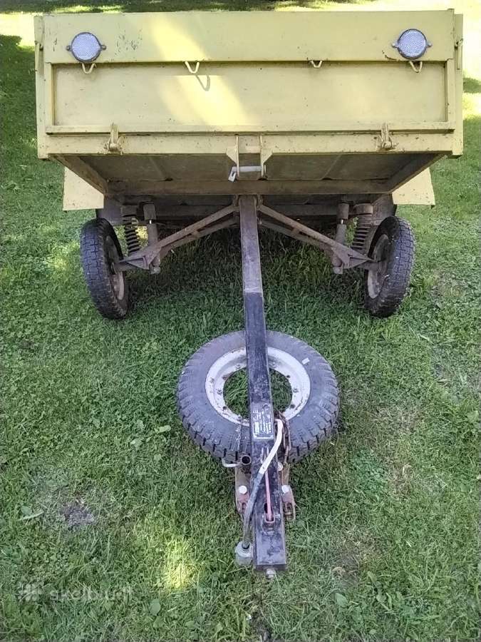 Traktoriukui ar motoblokui priekaba - nuotraukos Nr. 4
