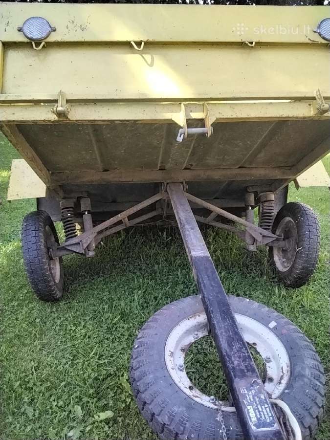 Traktoriukui ar motoblokui priekaba - nuotraukos Nr. 5