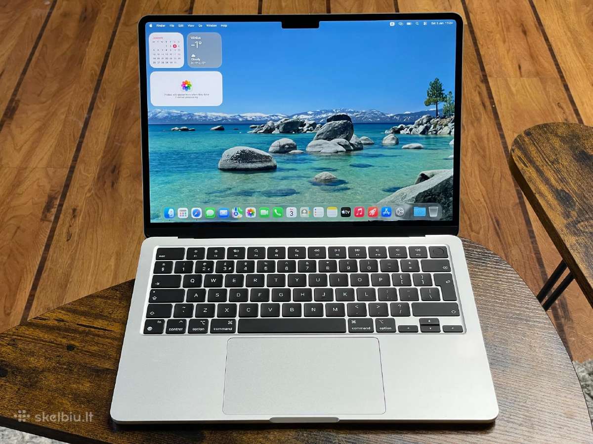MacBook Air 13 M2 16gb RAM / 256gb SSD - naujas - nuotraukos Nr. 3
