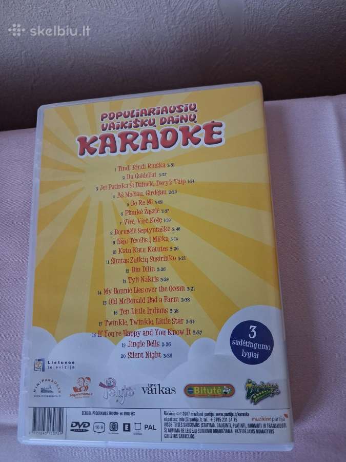 Naujas Dvd karaoke diskas - nuotraukos Nr. 2