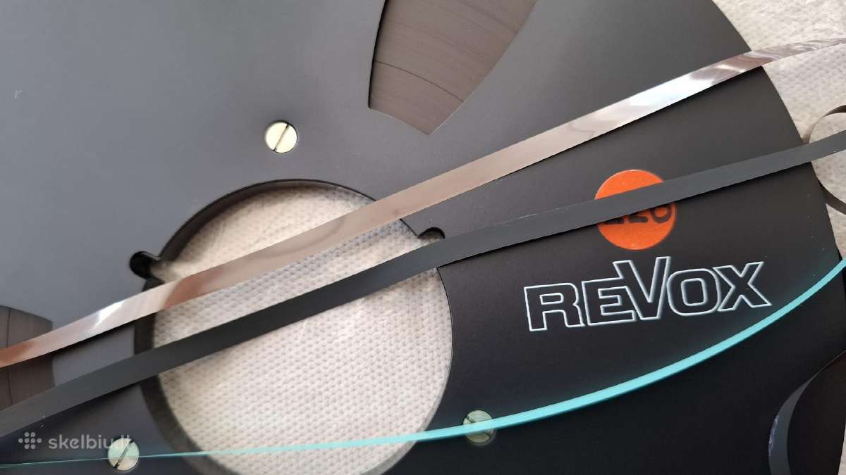 Revox metalinė ritė. 26.6 cm. - nuotraukos Nr. 2
