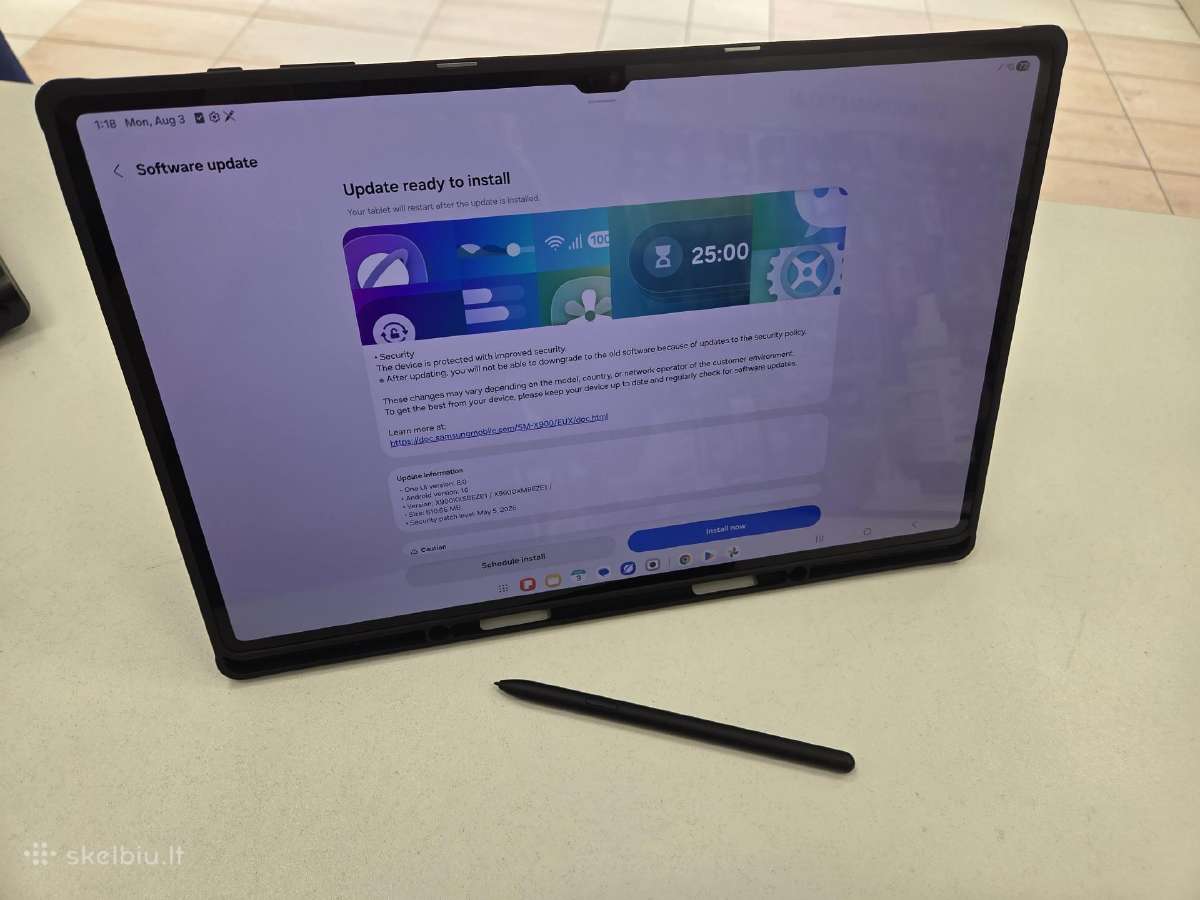 Samsung Galaxy Tab S8 Ultra WiFi 128gb - nuotraukos Nr. 2