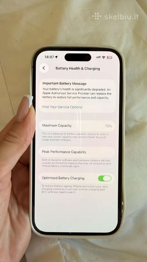 iPhone 14 Pro 256 GB - nuotraukos Nr. 5