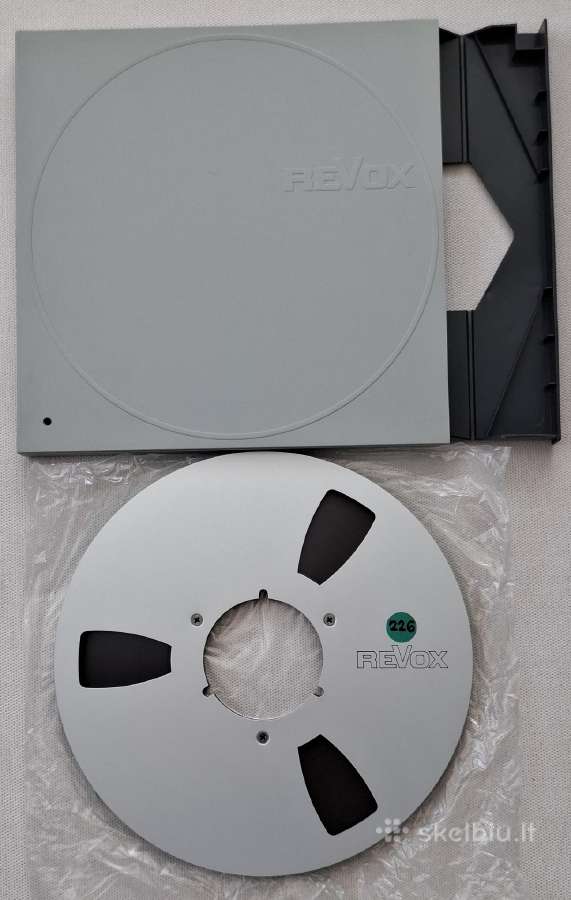 Revox metalinė ritė. 26.6 cm. - nuotraukos Nr. 3