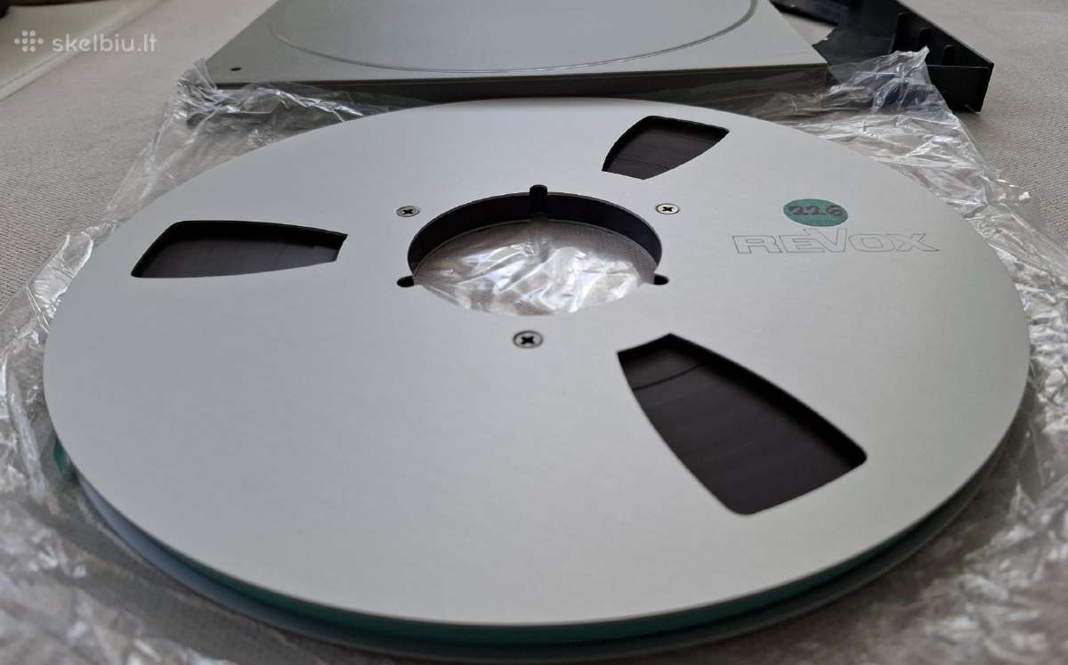 Revox metalinė ritė. 26.6 cm. - nuotraukos Nr. 4