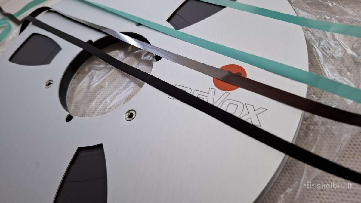 Revox metalinė ritė. 26.6 cm. - nuotraukos Nr. 5