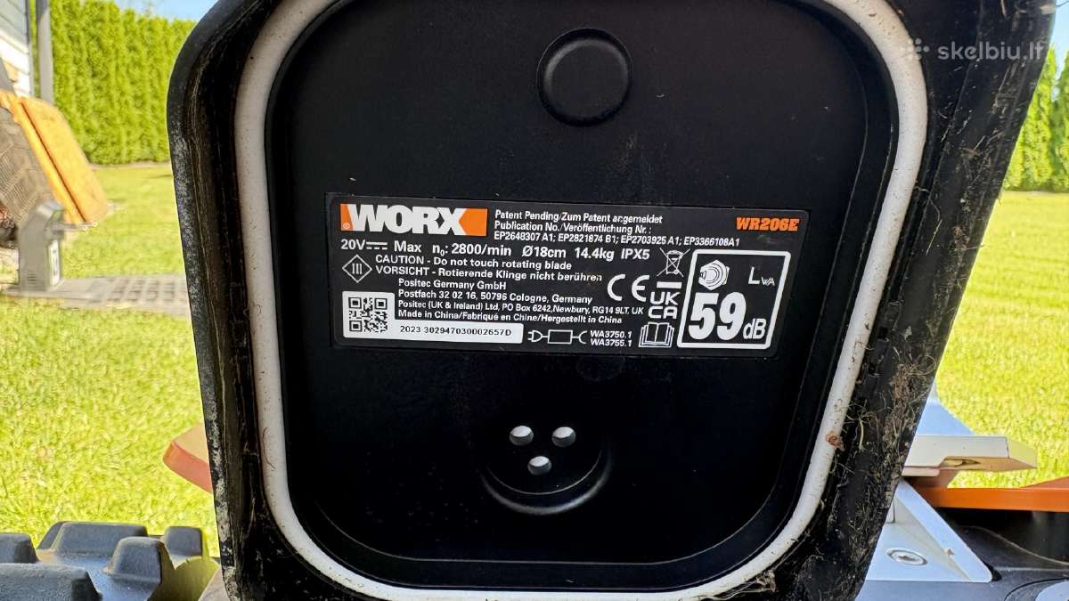 Worx Landroid Vision M600 Wr206e - nuotraukos Nr. 4