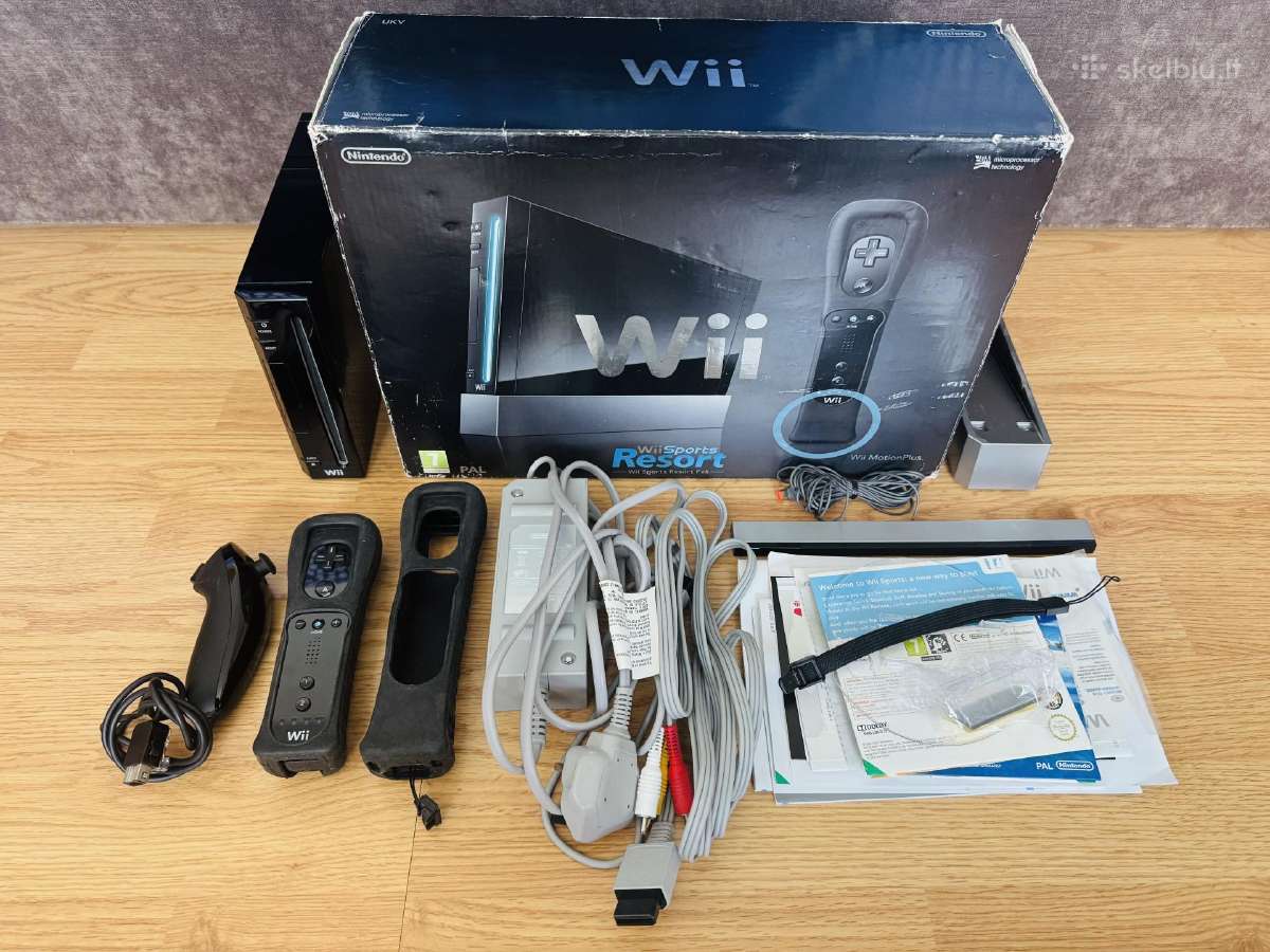 Nintendo Wii Konsole - nuotraukos Nr. 6