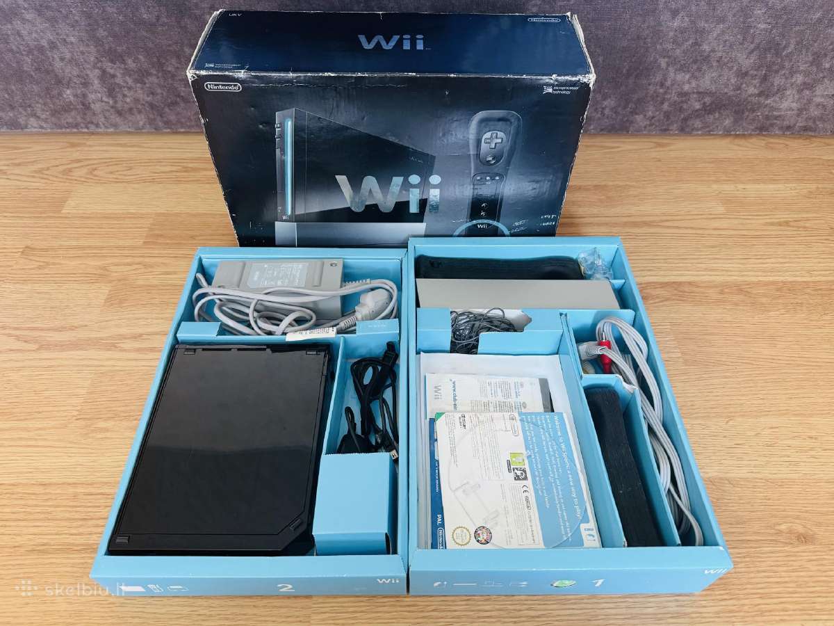 Nintendo Wii Konsole - nuotraukos Nr. 9