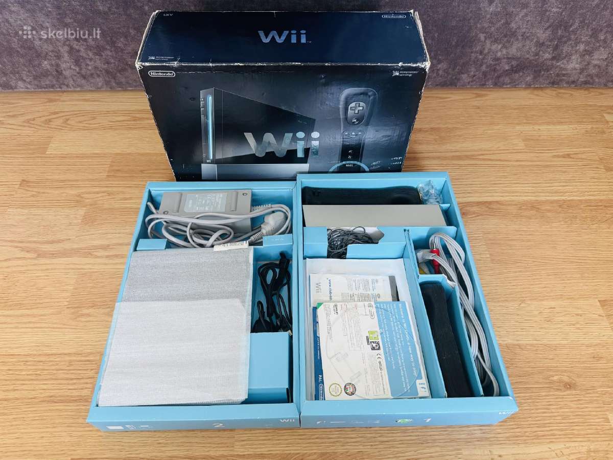 Nintendo Wii Konsole - nuotraukos Nr. 10