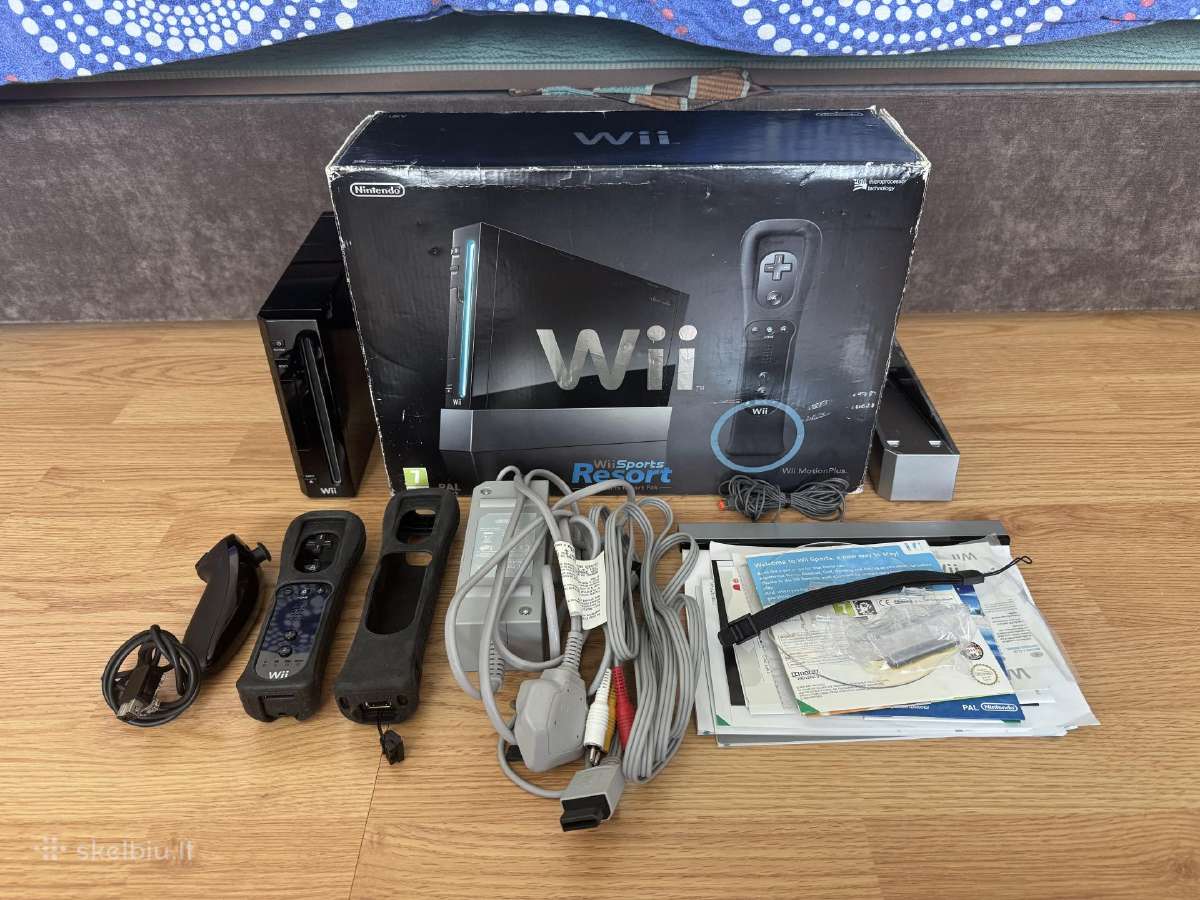 Nintendo Wii Konsole - nuotraukos Nr. 12