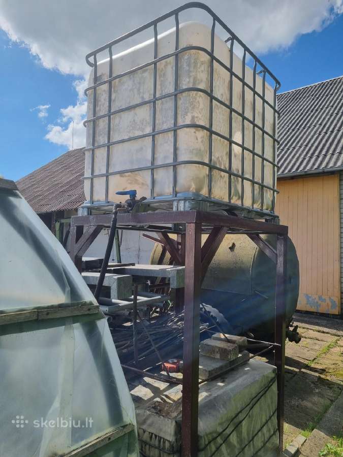 Vandens cisterna 1000l su stovu - nuotraukos Nr. 2