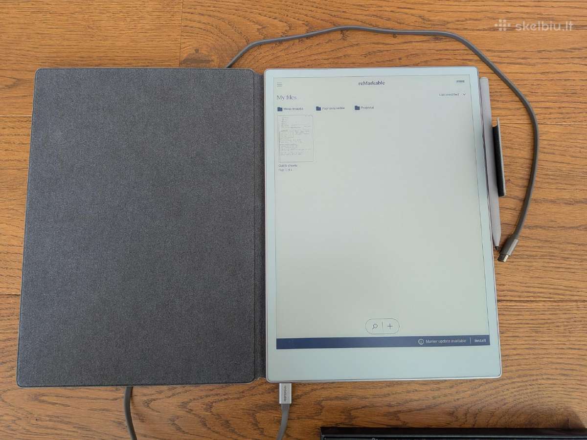 Remarkable Paper Pro + Marker + Book Folio - nuotraukos Nr. 7