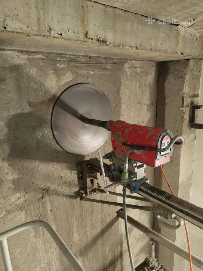 Ieškomas darbuotojas prie betono gręžimo/pjovimo - nuotraukos Nr. 2