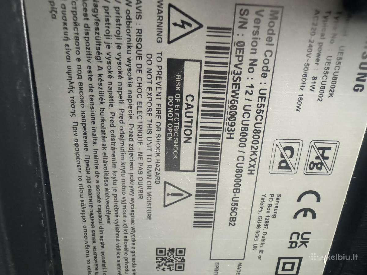 Samsung televizorius - nuotraukos Nr. 3
