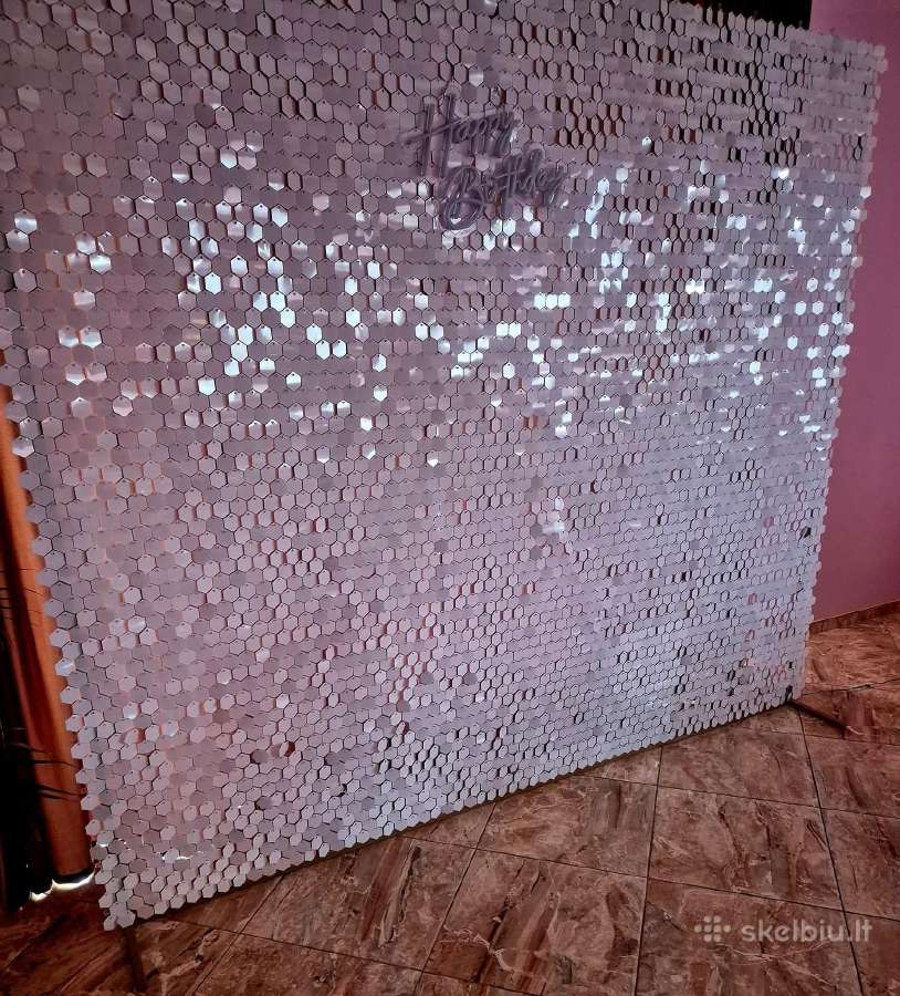 Foto sienelė ir stalo papuošimas - nuotraukos Nr. 5