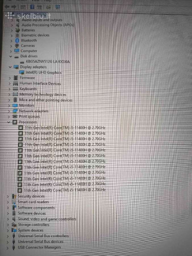 Thinkpad T15p Gen 2 15.6 Fhd Ips i5-11400h 16 512g - nuotraukos Nr. 5