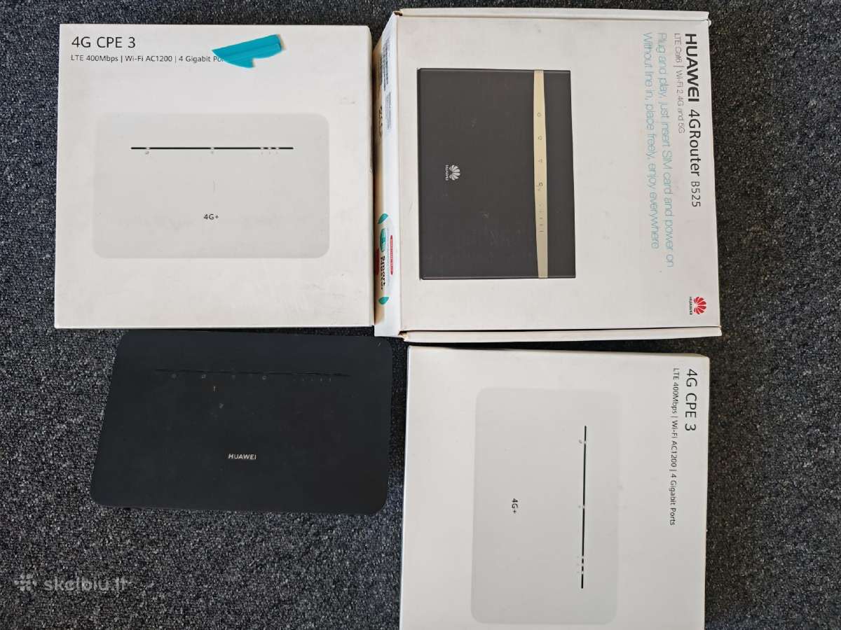 Greitas 4G+ huawei modemas b535 - nuotraukos Nr. 2