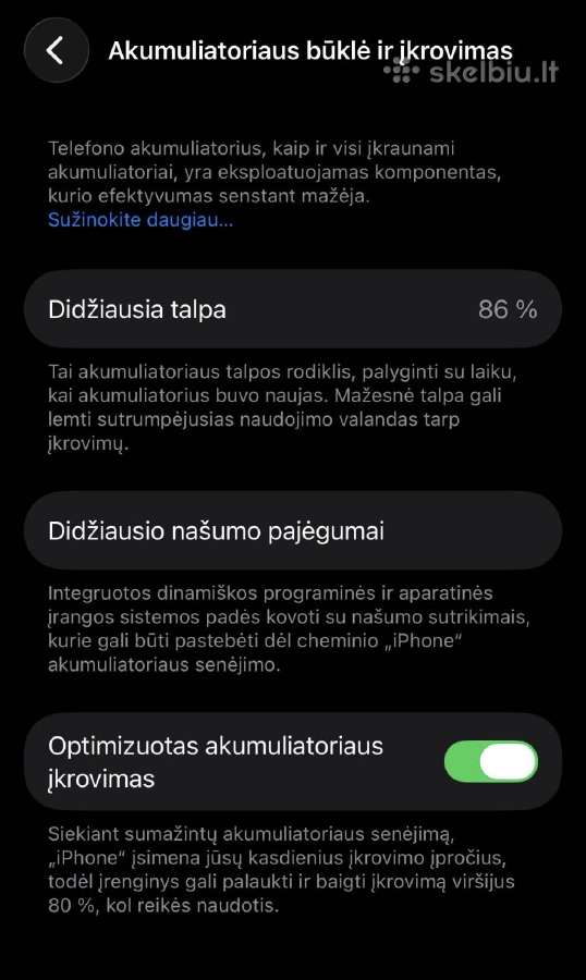 iPhone 14 Pro (256gb). - nuotraukos Nr. 4
