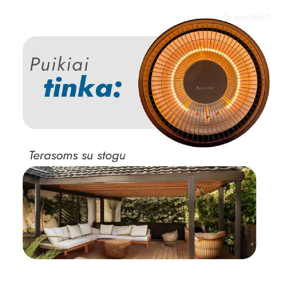 Infraraudonųjų spindulių šildytuvas - nuotraukos Nr. 18