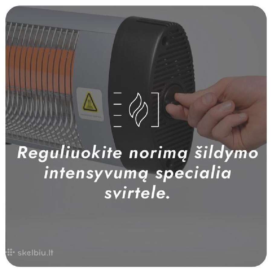 Infraraudonųjų spindulių šildytuvas - nuotraukos Nr. 27