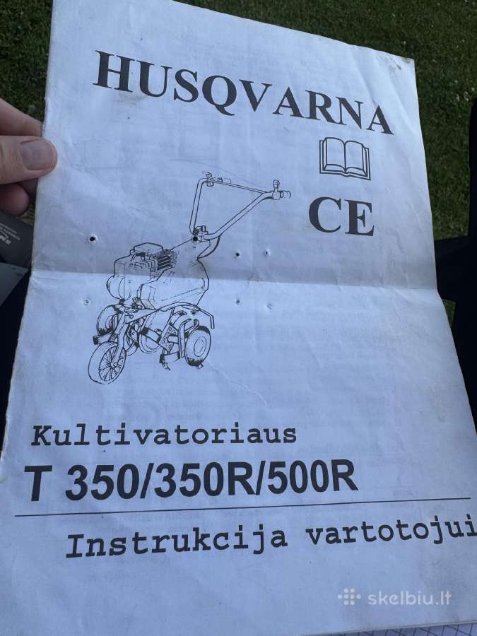 Husqvarna kultivatorius - nuotraukos Nr. 7