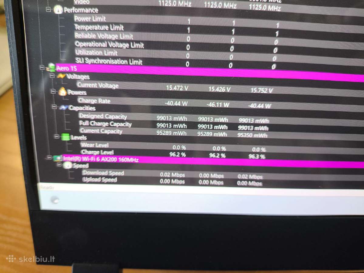 15.6 4k Oled 440 Nit i7-11800h 32 512 Rtx 3070 0% - nuotraukos Nr. 7