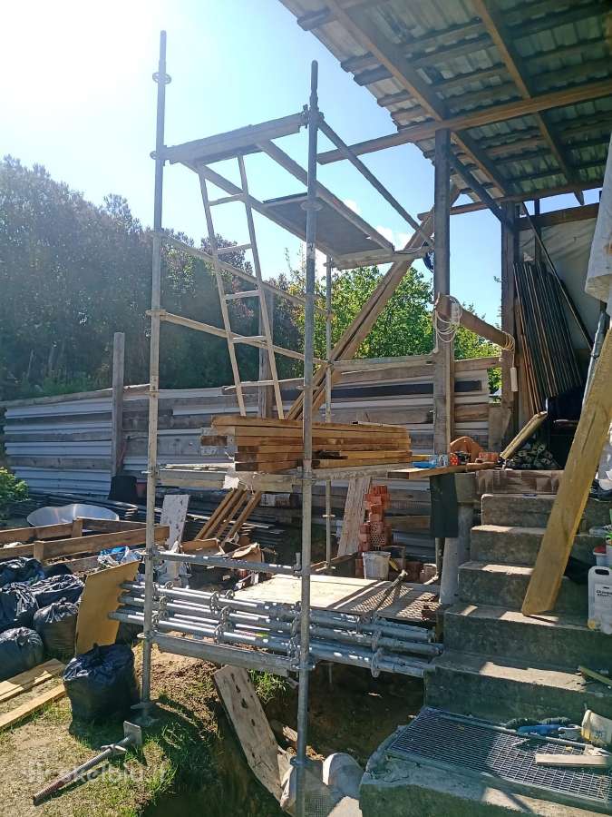 Mūrininkų pastoliai,aukštis reguliuojami kas 50cm - nuotraukos Nr. 4