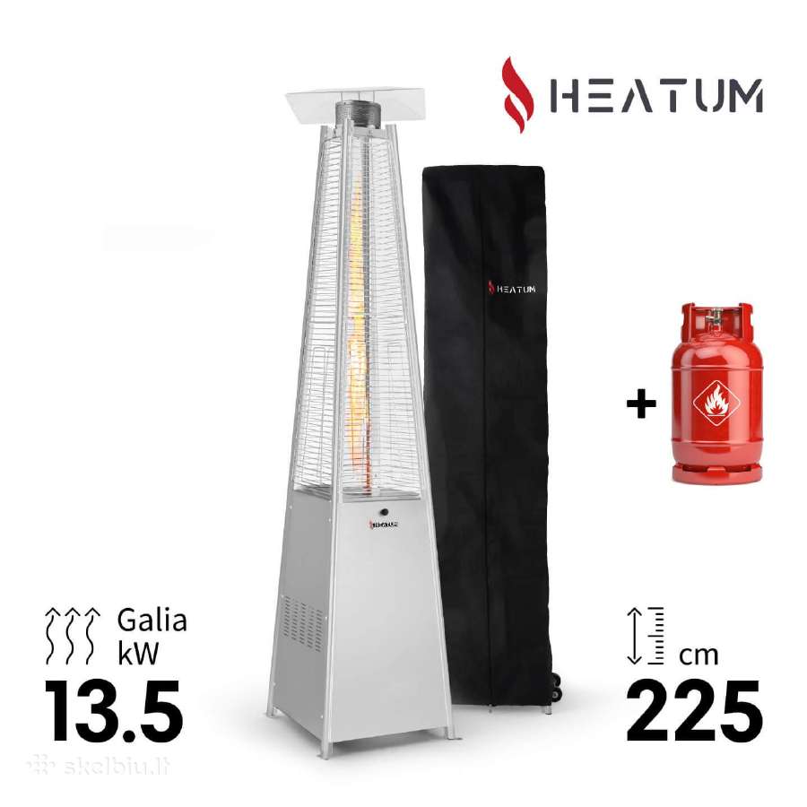 Dujinis šildytuvas terasai - nuotraukos Nr. 3