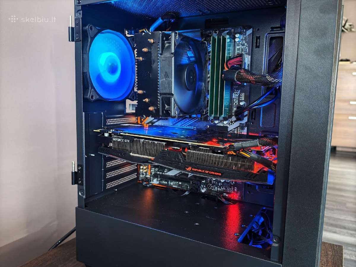Gaming Pc i5-9600kf Gtx 1080 Ti 11gb 16g - nuotraukos Nr. 3
