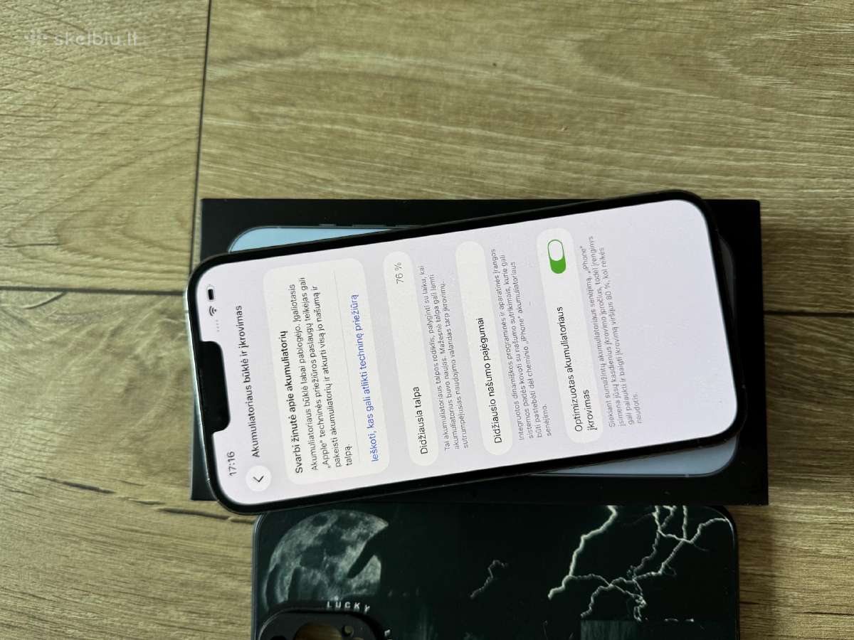 iPhone 13 pro max 128gb 76% - nuotraukos Nr. 4