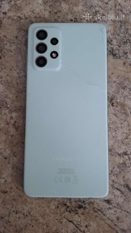 Telefonas "Samsung Galaxy A52s 5G" - nuotraukos Nr. 3